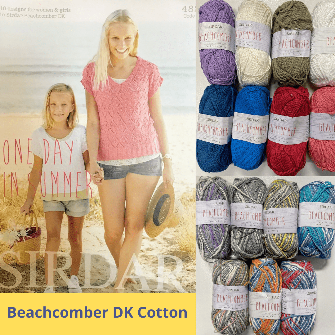 Sirdar Beachcomber DK Cotton Yarn