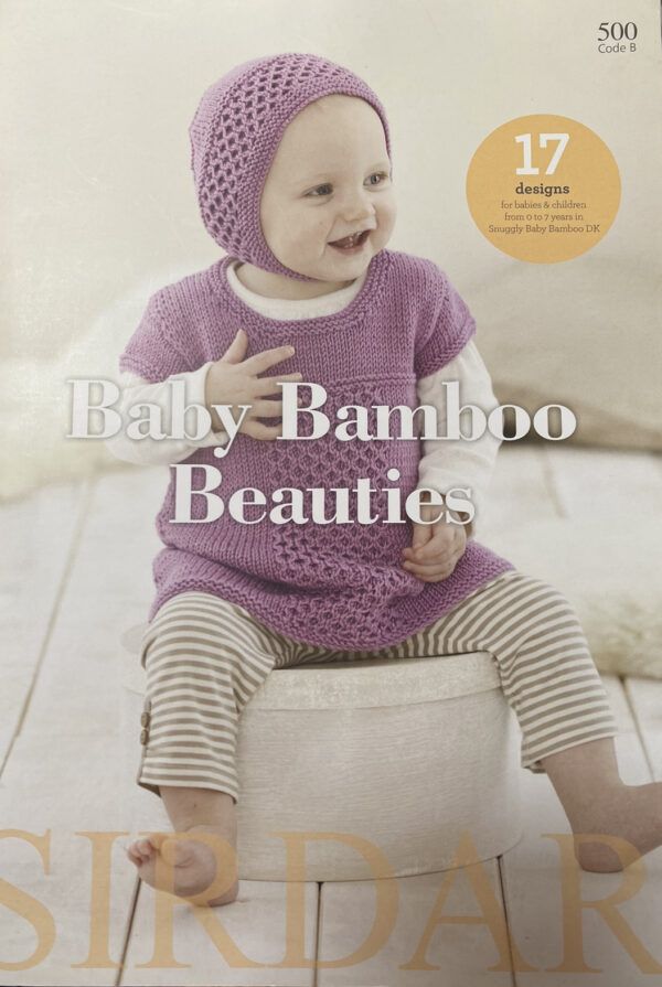 Sirdar Baby Bamboo Beauties Knitting Pattern Book DK #500