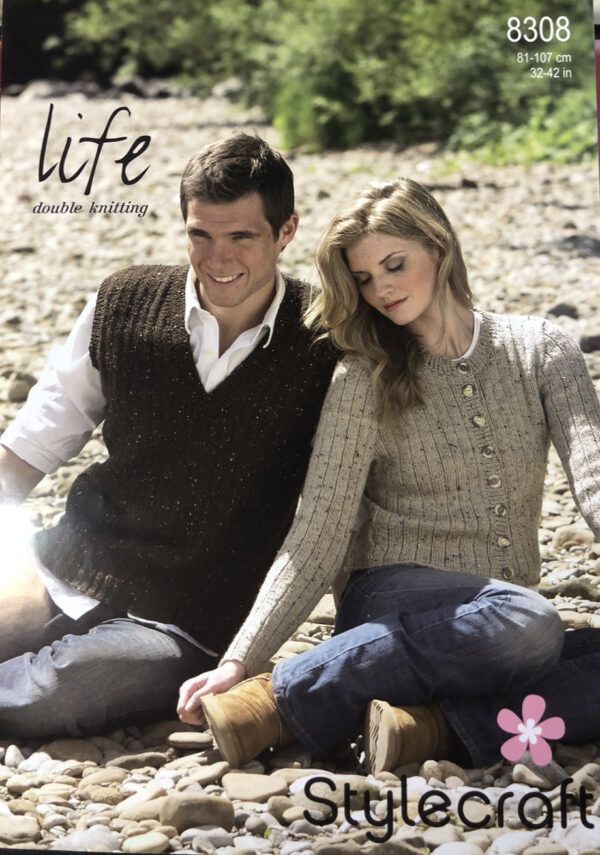 Stylecraft Life DK Knitting Pattern 8308