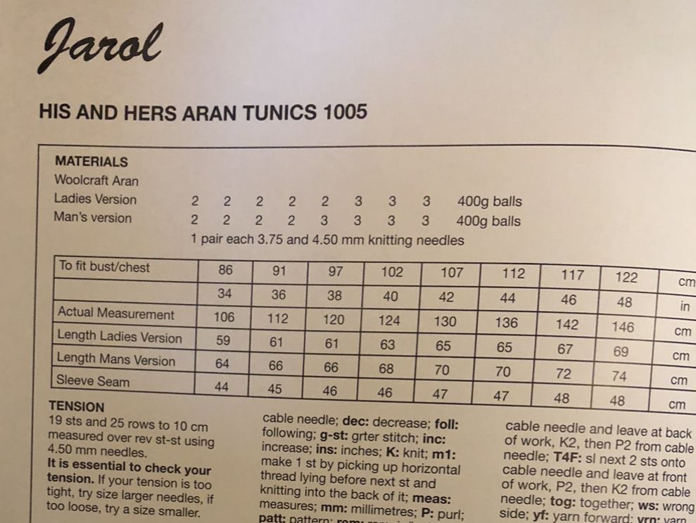 Jarol Woolcraft Aran Knitting Pattern 1005 Yarn for knitting and crochet wool shop in Essex