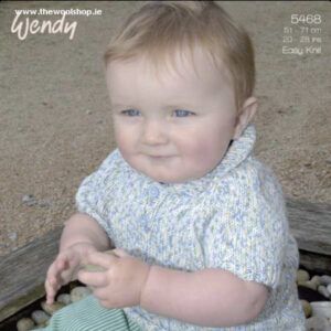 Wendy Supreme Cotton Dk knitting pattern 5468