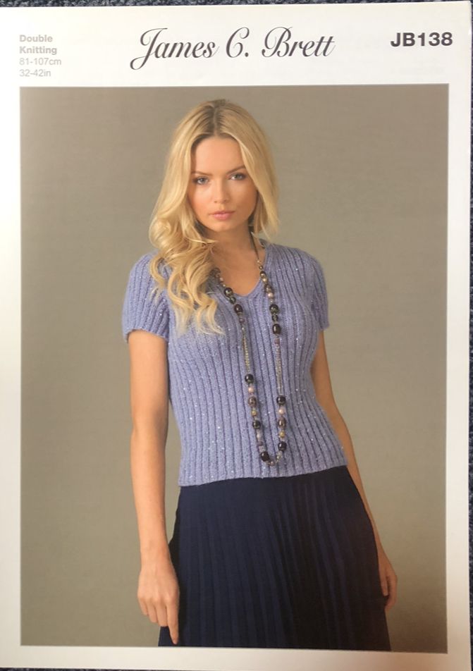 James Brett DK Knitting Pattern JB138