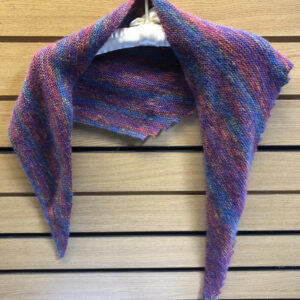Knitted shawlette -shop sample