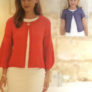 Sirdar Ella DK Knitting Pattern 7017