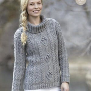 Hayfield Bonus Aran Tweed Knitting Pattern 9685