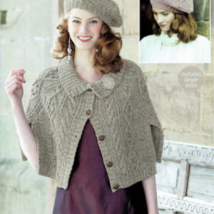 Hayfield Bonus Aran Tweed Knitting Pattern 9801