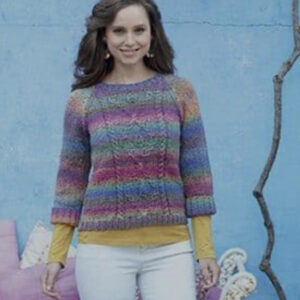 Sirdar Giselle Aran Knitting Pattern 7170