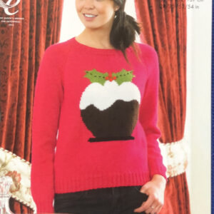 King Cole Christmas Knitting pattern Dk 3810