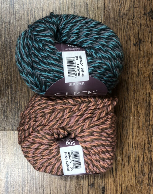 Sirdar Click Chunky with Wool -50g