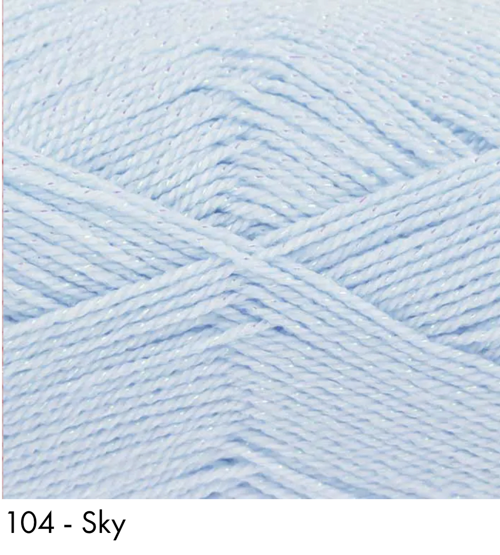 King Cole Baby Glitz DK -100g - Image 5