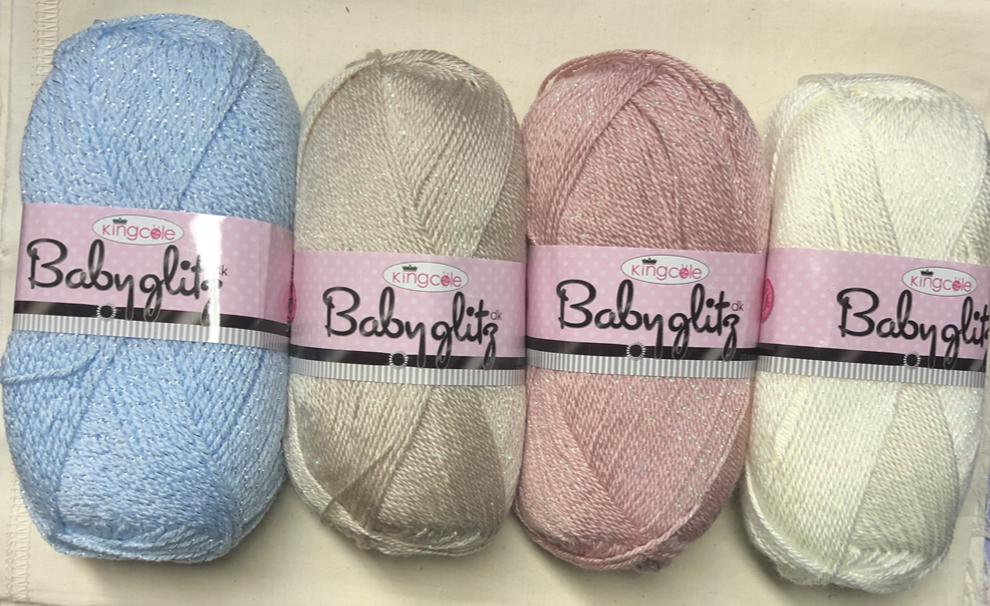 King Cole Baby Glitz DK -100g