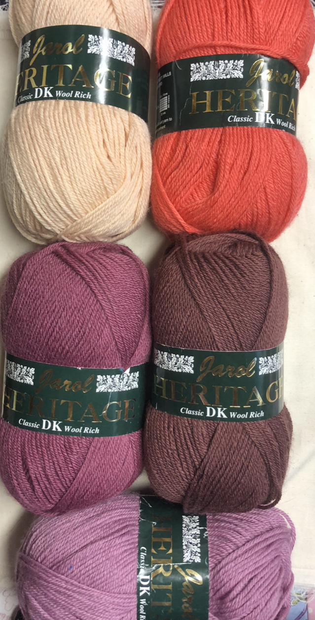 Jarol Heritage Classic Wool Rich DK yarn