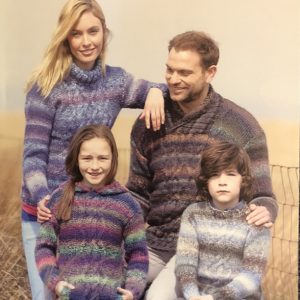 Sirdar Aura Chunky Knitting Pattern 7881