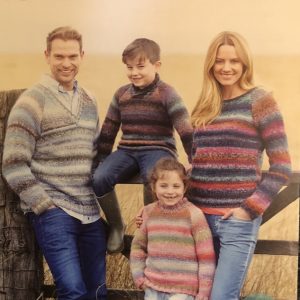 Sirdar Aura Chunky Knitting Pattern 7884