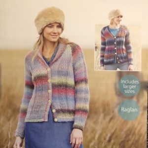 Sirdar Aura Chunky Knitting Pattern 7885