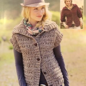 Sirdar Click  Chunky Knitting Pattern 9343