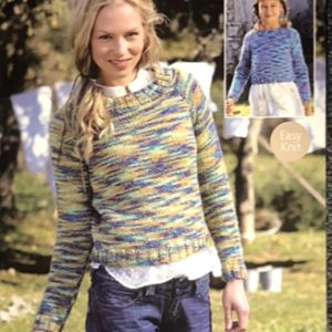 Sirdar Folksong Chunky  Knitting pattern 9663