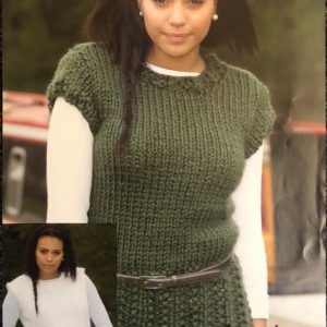 Wendy Pampas Super Chunky Knitting Pattern 5504