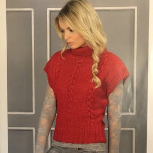 James Brett Oyster Aran/Chunky Knitting Pattern JB244