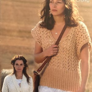 Wendy Supreme cotton Chunky Knitting Pattern 5659