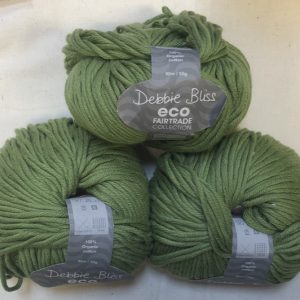 Debbie Bliss Eco Fairtrade Collection Aran 50g- Green 32602