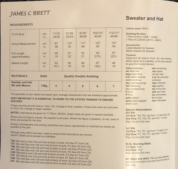 James Brett DK Ladies Sweater Knitting Pattern JB179 - Image 2