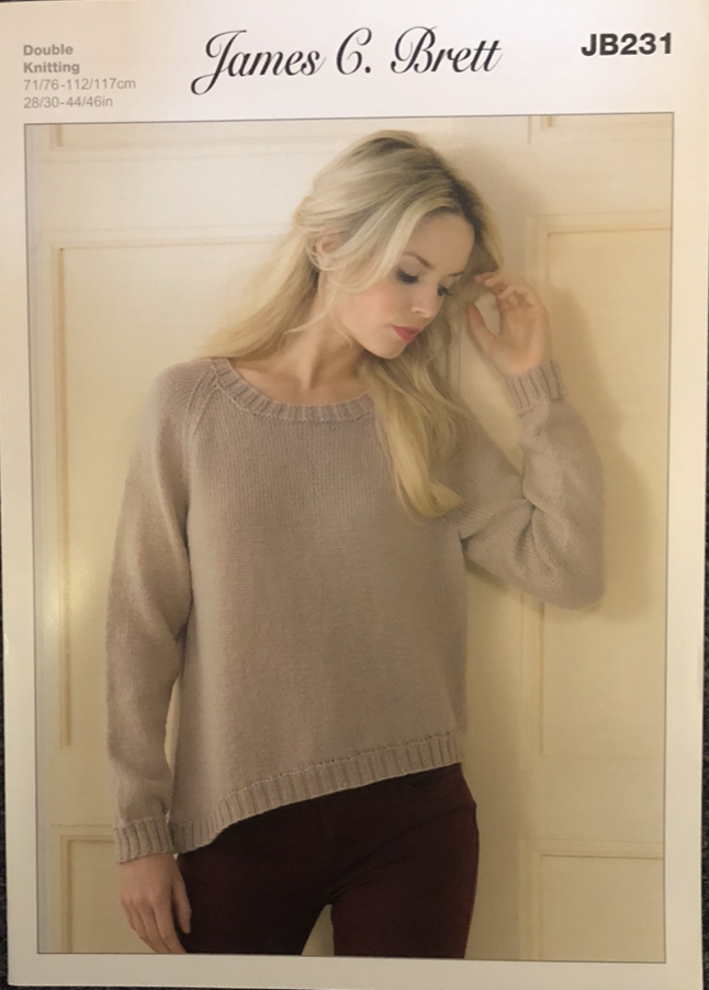 James Brett DK Knitting Pattern JB231