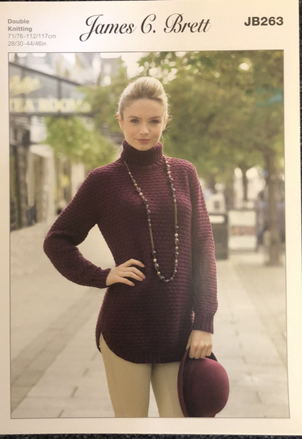 James Brett DK Knitting Pattern JB263