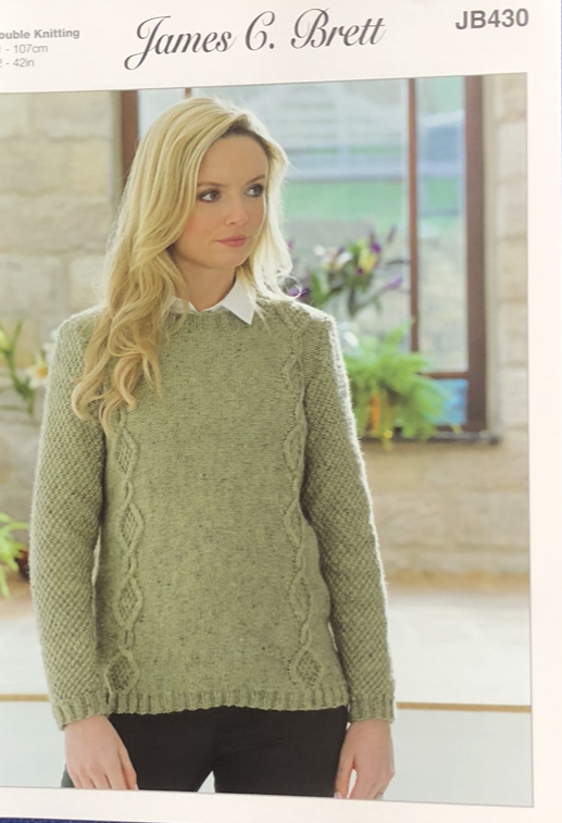 James Brett DK Knitting Pattern JB430