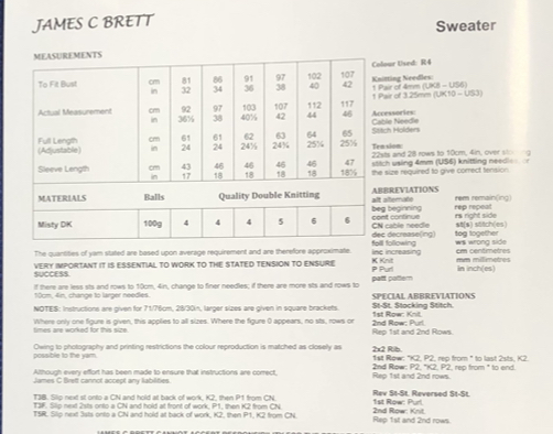 James Brett DK Knitting Pattern JB430 - Image 2