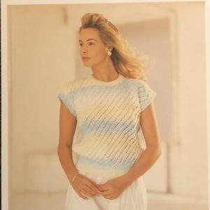 1100-Chevy Knitting Pattern Cotton Style DK