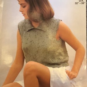 8929 Pingouin Knitting Pattern DK
